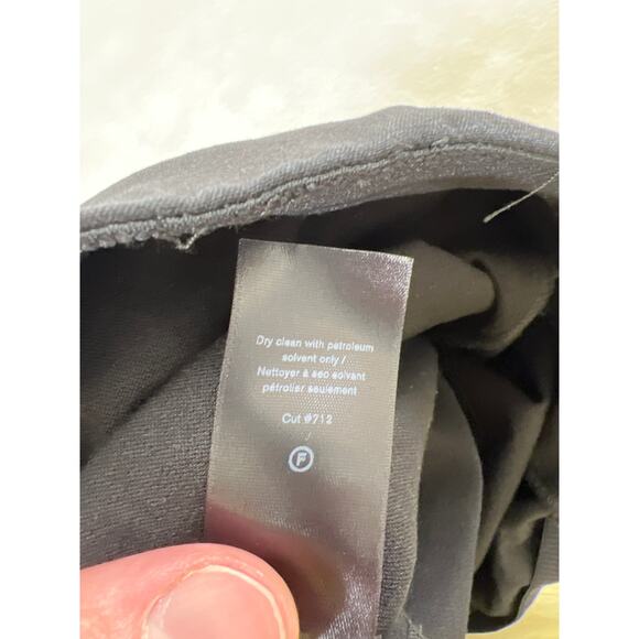 Rag & Bone New York Simone Black Stretch High Rise Slim Leg Ankle Pants Capsule - Picture 8 of 10